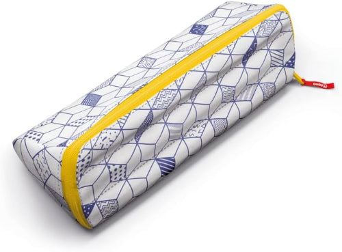 maped pencil case green reversed and ziped