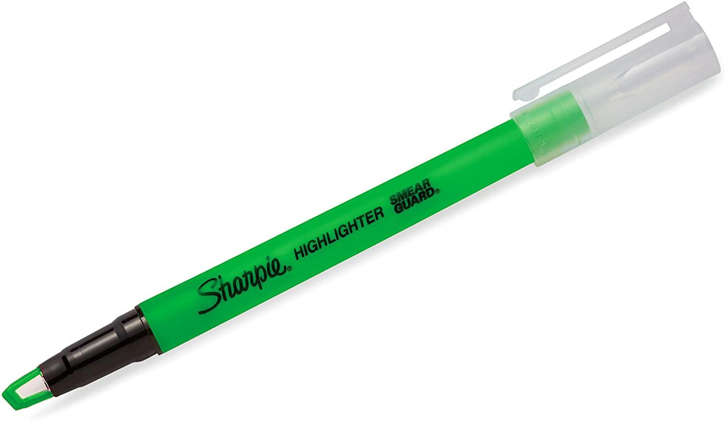 Sharpie Highlighter Clear View blister of 4 colors