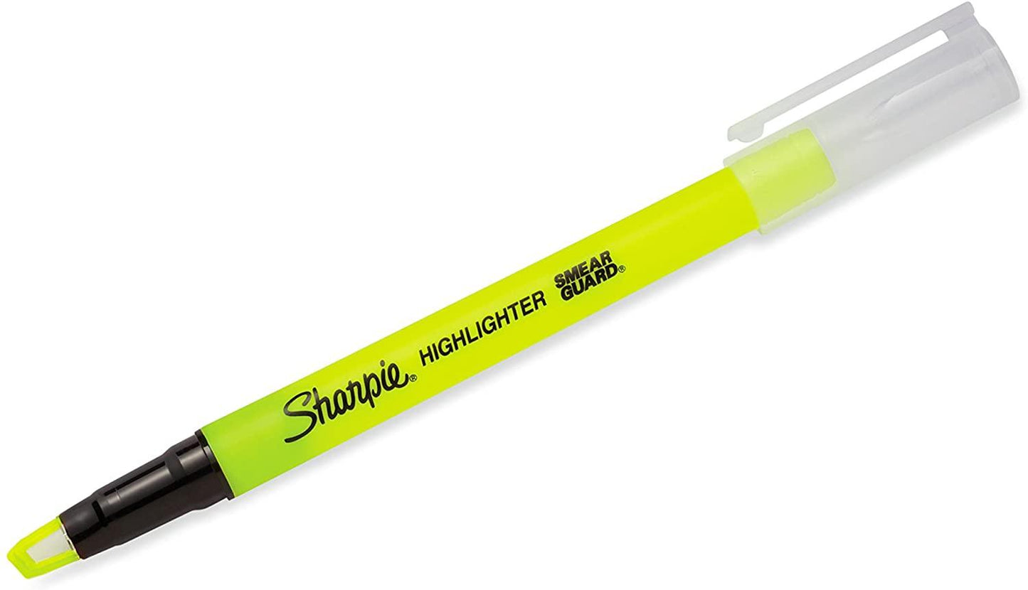 Sharpie Highlighter Clear View blister of 4 colors