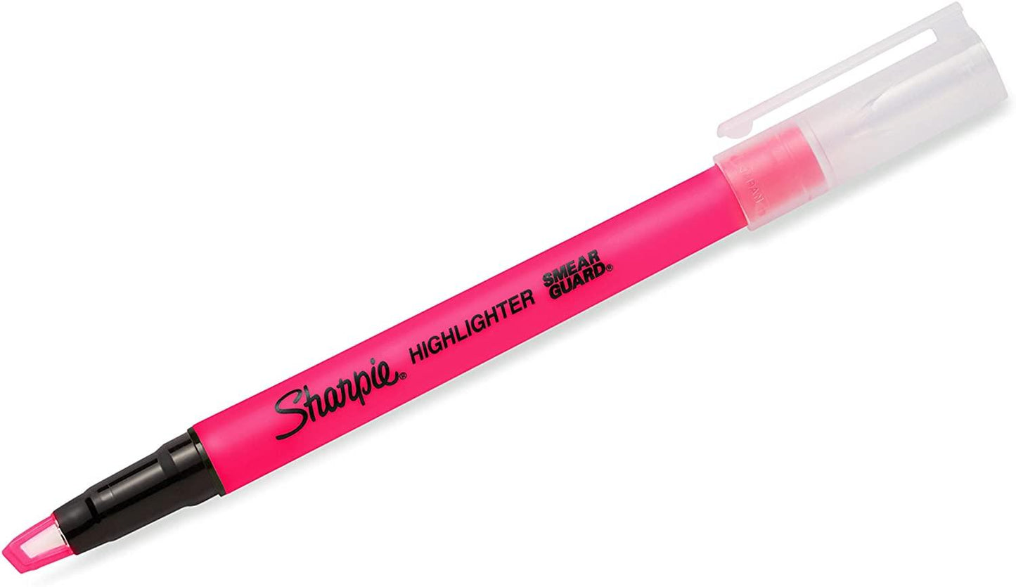 Sharpie Highlighter Clear View blister of 4 colors
