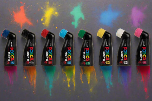 Uni posca mopr box of 8 assorted colors pcm22
