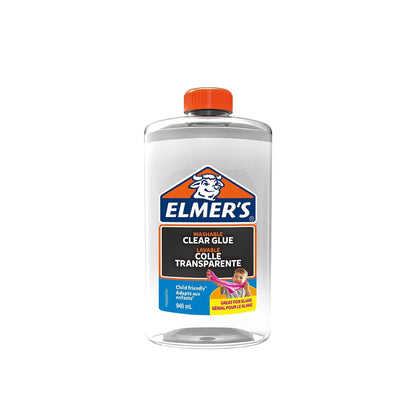Elmer's Liquid Glue Clear 946 ml | Washable and Kids Friendly | Really good for Making Slime and Crafting