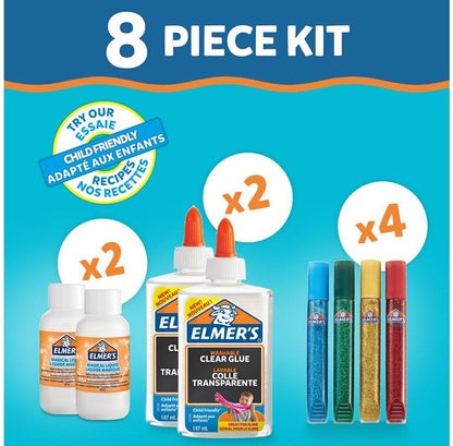 Elmer's Slime Kit Starter | Washable and Kids Friendly | Really good for Making Slime and Crafting