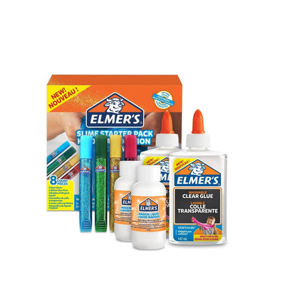 Elmer's Slime Kit Starter | Washable and Kids Friendly | Really good for Making Slime and Crafting