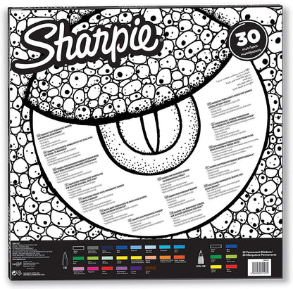 Sharpie Permanent Marker Lizard Pack of 30colors